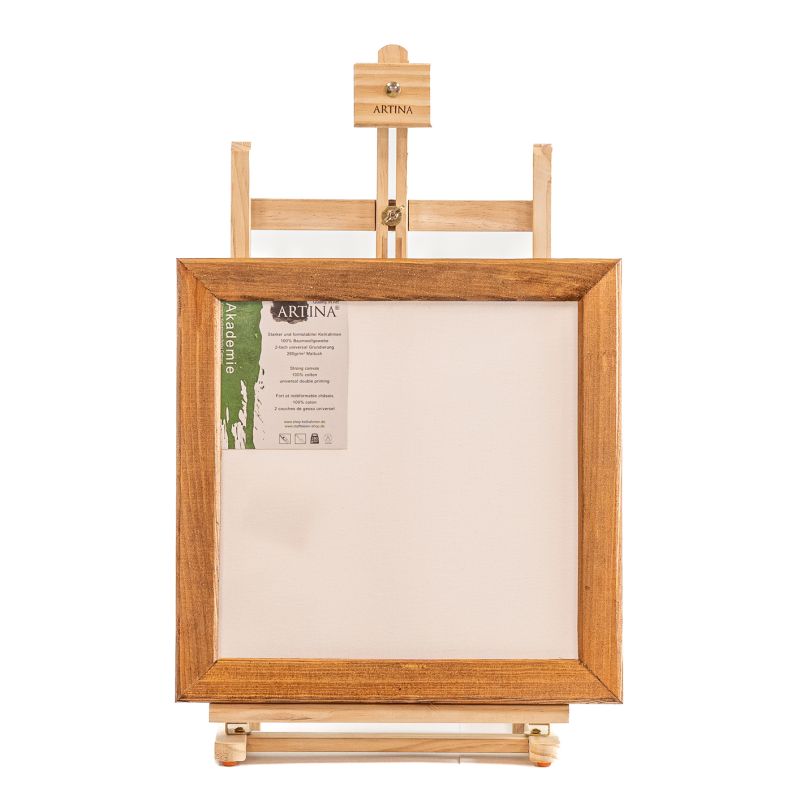 Рамка от естествена дървесина, кафява със заоблен профил - 40x40 ...