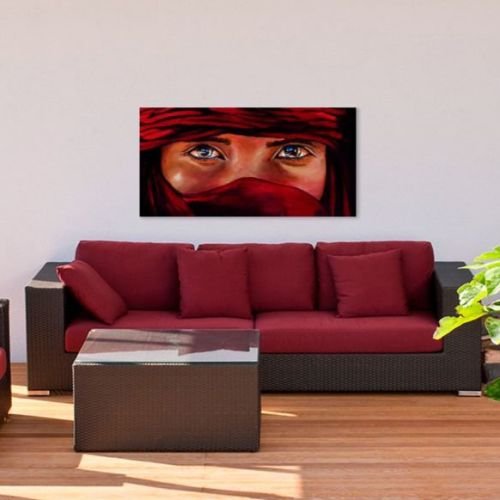 Картина пано - Туарег в червено 100x50см