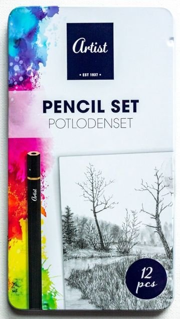 Комплект графитни моливи Artist